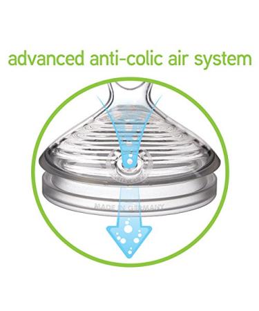 NUK Simply Natural Medium Flow Replacement Nipples - 2pk - Buy Online on GoSupps.com