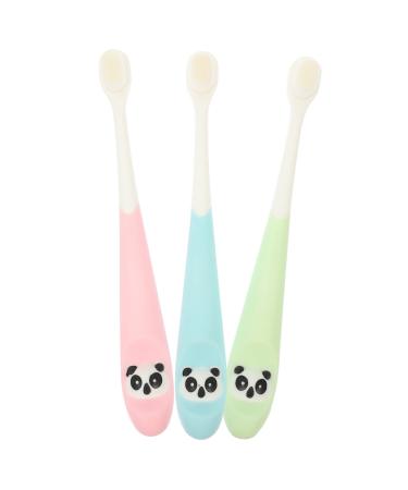 SEW part 3 pieces children travel toothbrush accessories toothbrush for children children's teeth clean tools beautiful toothbrushes soft bristle children's toothbrush Abs