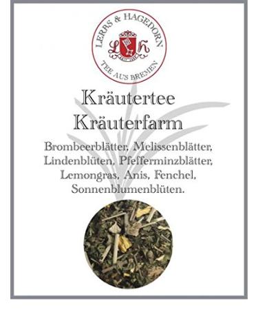 Lerbs & Hagedorn Lerbs & Hagedorn Herbal Farmhouse Herbal Tea | 250 g (approx. 21 litres) blackberry leaves lemon balm leaves linden flowers fennel seeds anise seeds
