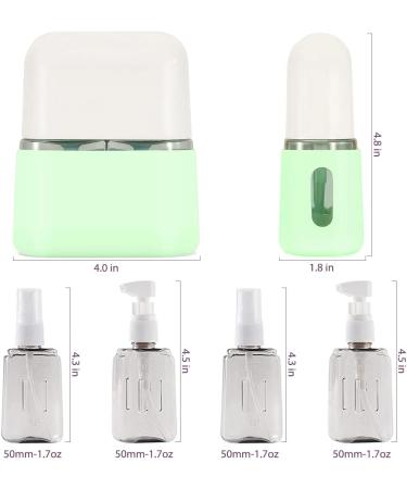 Travel Bottles for Toiletries - TSA Approved, Leak Proof, Light Green - Buy Online on GoSupps.com