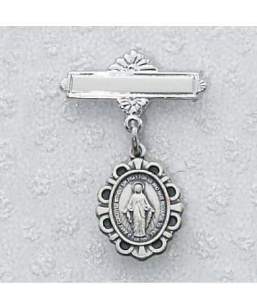 Sterling Silver MIRACULOUS BABY PIN