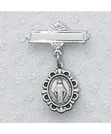 Sterling Silver MIRACULOUS BABY PIN - Buy Online on GoSupps.com