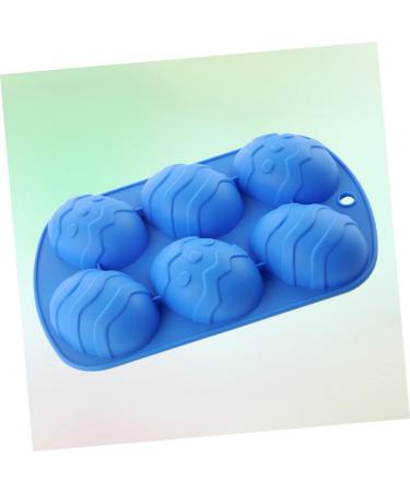 OUNONA 2pcs Jelly Filled Candy Easter Party Cake Easter Dessert Mould Easter Candle Jelly Soap Easter Party Favors Shot Mold Silicone Molds Silicone Fondant Mold Biscuit Egg 2pcs Blue - Buy Online on GoSupps.com