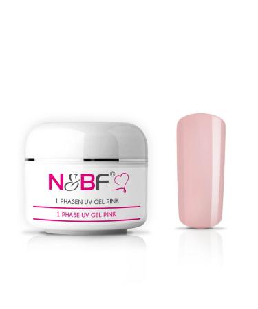 Nails Factory | N&BF UV Gel 3x15ml All-in-One Set | 1-Phase Pink & Clear | French UV Gel | Made in Germany | Acid-Free Geln gel Kit | Savings Package - Buy Online on GoSupps.com