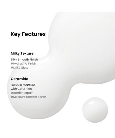 beplain Milk Ceramide Moisturizing Toner for face | Facial Toner for Glowy & Hydrating Skin | Suitable for Sensitive Skin | Korean Skin Care | Kbeauty (5.07 fl oz/ 150ml) - Buy Online on GoSupps.com