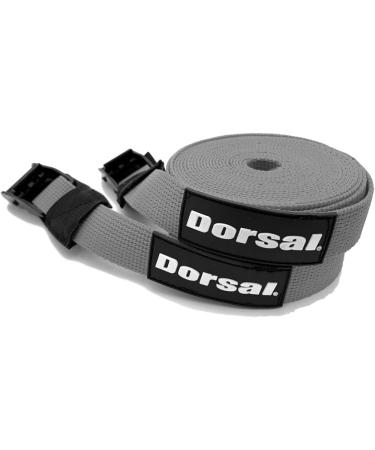 15' Blue Nylon Dorsal Tie Down Straps for Roof Racks, Surfboards, Kayaks, Canoes & Paddleboards - Buy Online on GoSupps.com