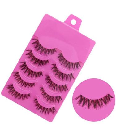Bluelans 5 Pairs Messy Cross Fake Eyelashes High-Quality False Eyelash Extensions for Stunning Makeup | International Shipping Available - Buy Online on GoSupps.com