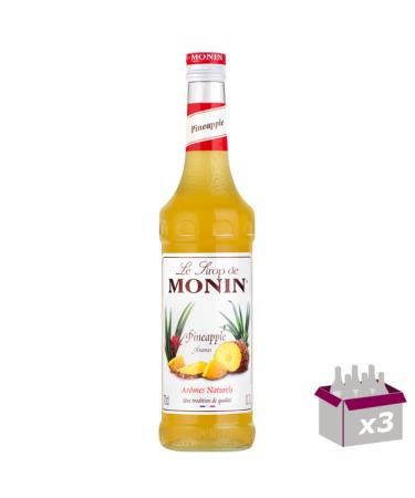 Set of 3 Syrup - Pineapple - 70cl