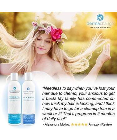 Sulfate-Free Natural Hair Growth Shampoo & Conditioner Set - Thickens, Strengthens, & Regrows Hair - Vitamins for Hair Loss & Thinning - Men & Women - 8oz (Pack of 2) - Buy Online on GoSupps.com