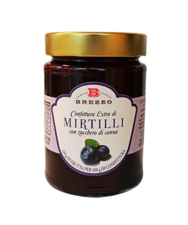 Brezzo Extra blueberry jam 350g with 120% fruit