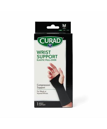Curad Elastic Wrist Support  Medium Medium (Pack of 1)
