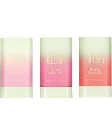 CHAKAE Tinted Blush Stick Cream Blushes Stick Solid Beauty Stick Moisturizing Stick Makeup Supplies for Cheeks - Buy Online on GoSupps.com