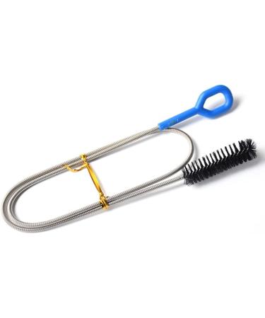 Pipe Cleaners for Cleaning | Refrigerator Pipe Cleaning Brush Clog Remover Drain Brush Aquarium Water Filter Pipe Air Tube Hose Cleaning Brush Sink Fridge Skinny Pipe Dredging Tool Shangjia Handle 90cm - Buy Online on GoSupps.com