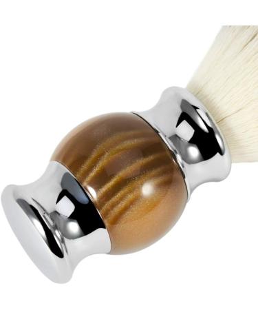 Shaving Brush 3 Pack for Men | Resin Handle Barber Shop Set - Brown - Buy Online on GoSupps.com