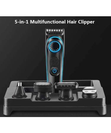 Buy GeRRiT 6-in-1 Electric Shaver for Men | Waterproof Cordless Head Shaver & Grooming Kit | USB Rechargeable Hair Trimmer for Bald Heads - Buy Online on GoSupps.com