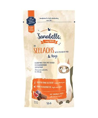 Sanabelle Snack Pollock and Fig 20 x 55 g Pollock & Fig 55 g (pack of 20)