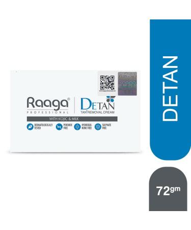 Raaga Professional De-Tan Cream 72g - Tan Removal Treatment - Buy Online on GoSupps.com