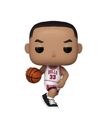 Funko POP NBA: Legends - Scottie Pippen (Chicago Bulls Home Jersey) Collectible Vinyl Figure,Multicolor,55221