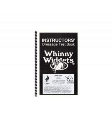 Whinny Widgets Instructor's Dressage Test Book - 2019-2023