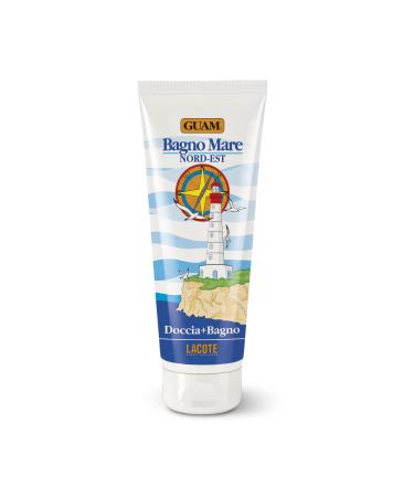 Guam Nordostseebad plasticizing and moisturizing shower bath ideal for daily use with Guam Sea saltes and sea salt made in Italy 250 ml pack