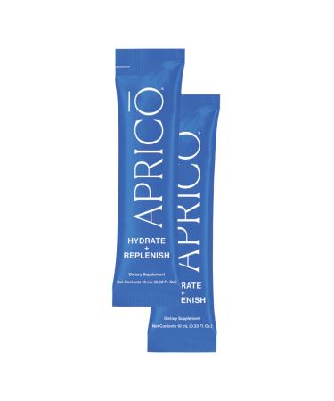 Aprico Hydrate + Replenish Sachets - 100% Ocean Mineral Complex - Liquid Minerals with Magneisum Electrolytes Mineral Solution (30 Sachets)