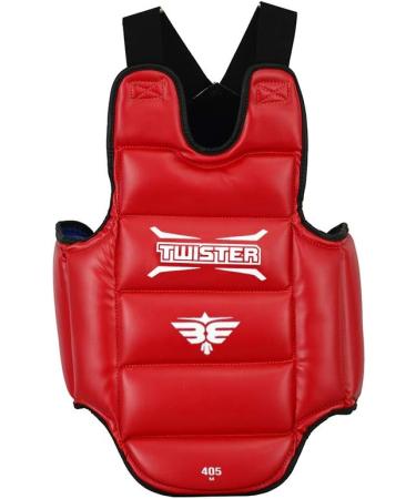 Twister Reversible Chest Guard for Karate, Taekwondo, Boxing & Muay Thai - Red/Blue (Large) - Buy Online on GoSupps.com