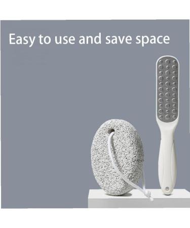 TOSSPER Foot Files & Pumice Stones - 2 Piece Foot Care Set for Perfect Pedicure | Stainless Steel Rasp & Washer - Buy Online on GoSupps.com