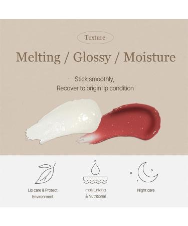 mixsoon Vegan Melting Lip Balm (Clear) 0.14 oz / 4.1g - Buy Online on GoSupps.com