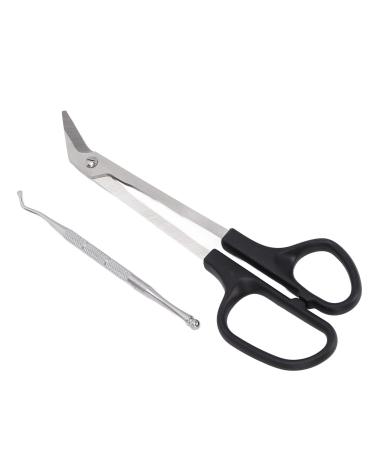 Toenail Scissors Long Handled Ergonomic Design Unique Clippers with Nail Picker for Adults The Elderly