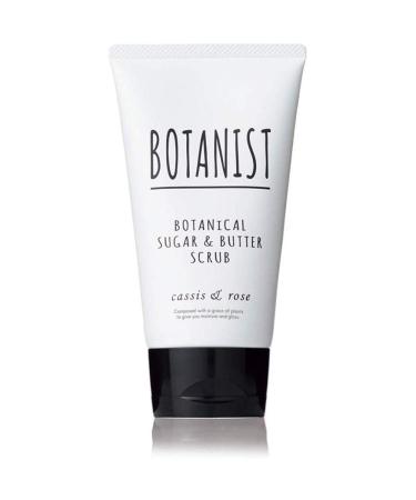 Botanist Botanical Sugar & Butter Body Scrub 150g - Cassis & Rose (Green Tea Set)