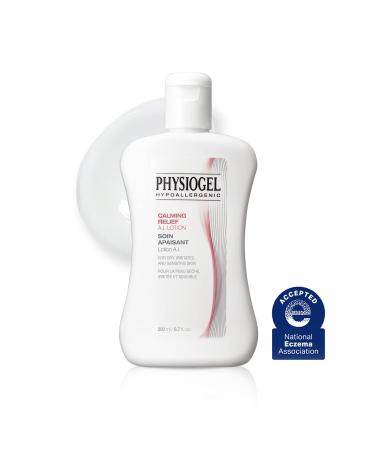 Physiogel Calming Relief A.I. Face Lotion | Eczema Lotion for Sensitive  Itchy  Red & Dry Skin | Soothing  Hypoallergenic & Non-Comedogenic Formula w/ Very Low Irritants | 6.7 fl. Oz