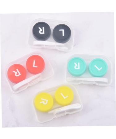 Homsfou 16 StK Contact Lenses & Remover Pistons - Lens Holder & Container Easy Glasses Case for Safe Storage - Buy Online on GoSupps.com