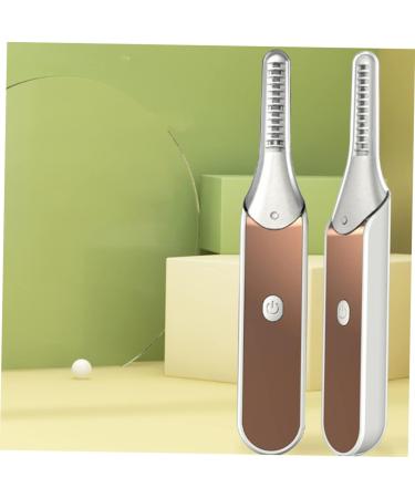minkissy Eyelash Curler Heating Lash Curler Face Cosmetic Device Lashes Tool Facial Tool Electric Tool Eyelash Mascara Tool Heated Lash Curler Heated Eyelash Brush Lash Tool Abs White - Buy Online on GoSupps.com