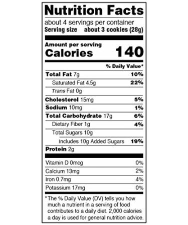 Audrey's Chia Cookies - Chocolate Chip 2 Pack with Natural Antioxidants & Omega-3's - Non-GMO - 4 Ounce (Pack of 2) - Buy Online on GoSupps.com
