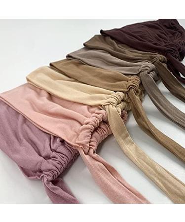 Hophor Women White Under Scarf Hijab Cap with Tie-Back Closure - Islamic Muslim Headwear (1pcs) - Buy Online on GoSupps.com