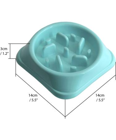 iGadgitz Home U6969 - Small Dog Puppy Junior Slow Eating Dog Bowl Small Pet Slow Bowl Small Interactive Maze Feeder Kitten Puzzle Anti Choke Bowl - Buy Online on GoSupps.com