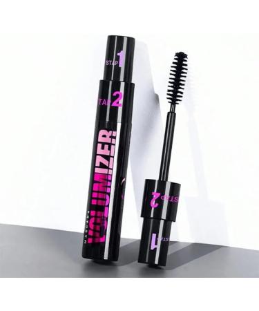 Long Thick Curl Duo Eyelash Mascara 2 In 1 Curl Long Lasting Mascara Natural Thickening Black Dual-Purpose Mascara Waterproof Lash-Lengthening 4D Silk Fiber Mascara for Women (3PCS) - Buy Online on GoSupps.com