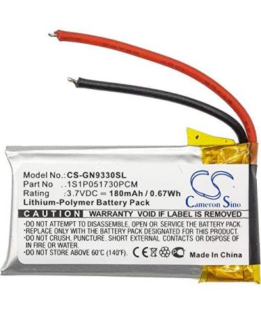 Buy SPANN Battery Replacement for GN GN9330 | 3.7V Netcom 9330 - Part No: 1S1P051730PCM | International Shipping Available - Buy Online on GoSupps.com