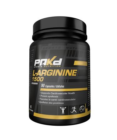 Pakd Nutrition L-Arginine 1500mg 90 caps