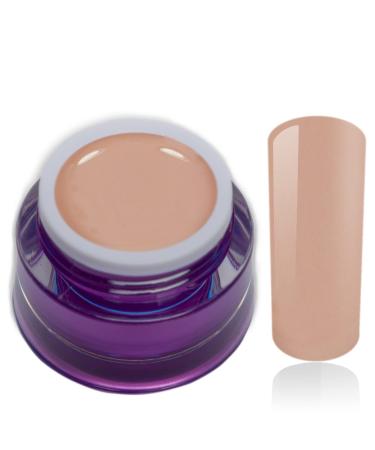 Color Gel Naturall Nude Beige Uv Led Nail Gel Studio Quality Color Gel RM Beautynails 1 Pack (1x 5ml)