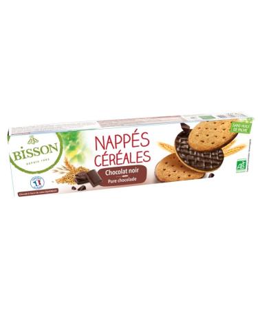 Bisson Dark Chocolate Cereal Coated 140g