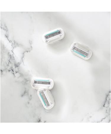 Buy Gillette Venus Deluxe Smooth Sensitive Razor Blades for Women - 4 Replacement Blades | International Shipping Available - Buy Online on GoSupps.com