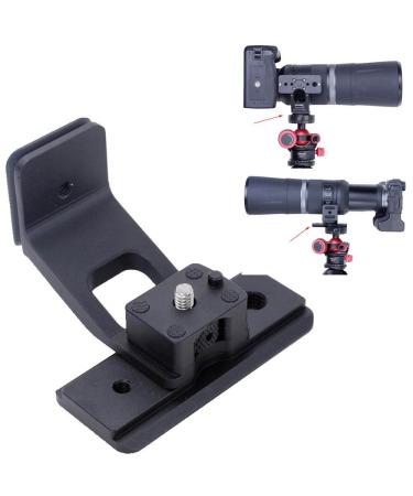 iShoot Lens Collar Foot Stand Tripod Mount Ring Base Compatible with Canon RF 600mm f/11 is STM & RF 800mm f/11 is STM, Support Vertical Shoot, with 2 x Arca-Swiss Fit Quick Release Plate Dovetail