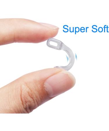 WINOMO 20 Pairs Soft Silicone Eyeglass Anti-Slip Ear Pads - Transparent | Comfortable Eyewear Accessories for All Frame Types - Buy Online on GoSupps.com