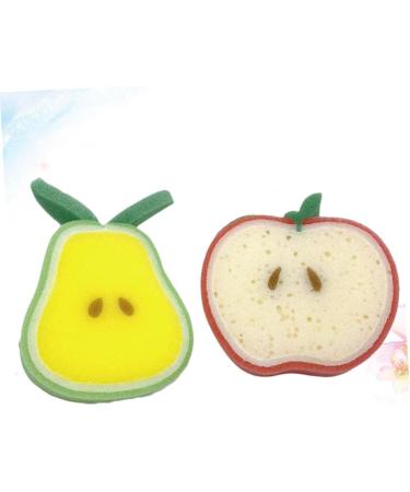 Natural Bath Sponge Set - Healeved 2pcs Shower Sponge & Loofah Bath Ball for Kids - Eco-Friendly Bath Pouf - Buy Online on GoSupps.com