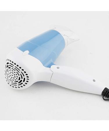 ADITAM Compact Hair Dryer Can Be Folded Light and Compact Two-Speed Wind Speed up Drying Save Time Product Color: Blue Pink/Pink Double The Comfort - Buy Online on GoSupps.com