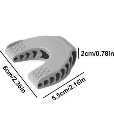 Jaw Trainer Jaw Exerciser Jaw Trainer for Face Mouth Jawlineee Chisel Awlineee Exerciser Chew Jaw Trainer for an Enhanced Facial Definition Jaw Trainer Neck and Tone Your Face with Exercise Black and White Gray Suit - Buy Online on GoSupps.com