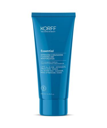 Korff Essential All in One Milk 200ml | Cleanser Make Up Remover Toner