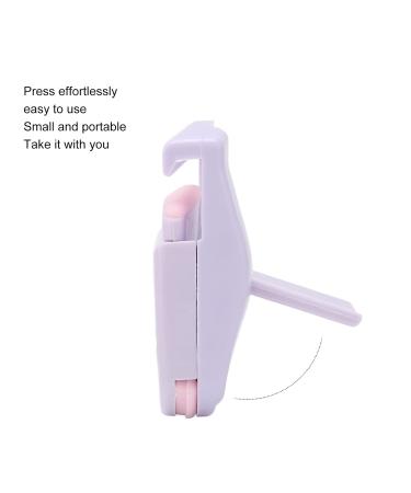 2-Part Sweet Eyelash Set - Portable Wide Angle Mini Curlers for Professional Lifting & Delicate Eyelashes (Violet) - Travel-Friendly Tool - Buy Online on GoSupps.com