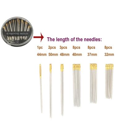 Light Brown 30pcs Hair Extension Clips & Needles Set Stainless Steel Snap Clips for Wigs, Extensions & Hairpieces with Thread Rolls - Buy Online on GoSupps.com